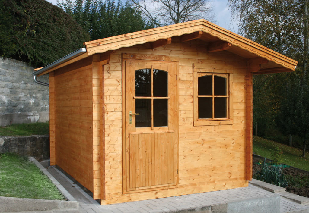 Gerätehaus 2,50 m X 2,50 m, 28 mm Karst Holzhaus