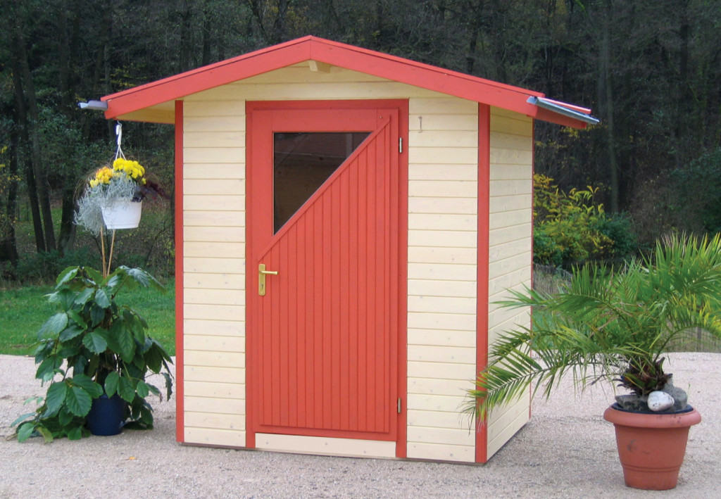 Gerätehaus 1,80 m X 1,80 m Karst Holzhaus